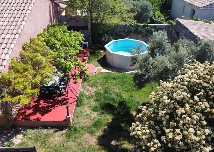 Villa Les Glycines-villa Climatisée-piscine-bbq-parking *